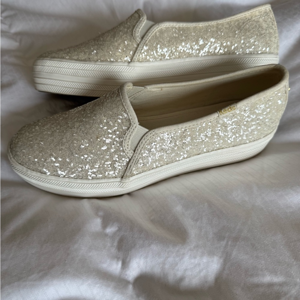 Kate Spade x Keds triple decker sneakers